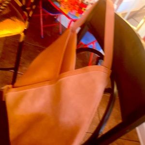 Light orange large bag